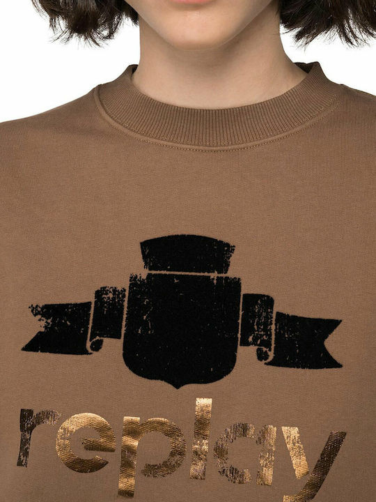 Long Women's Sweatshirt Cigar