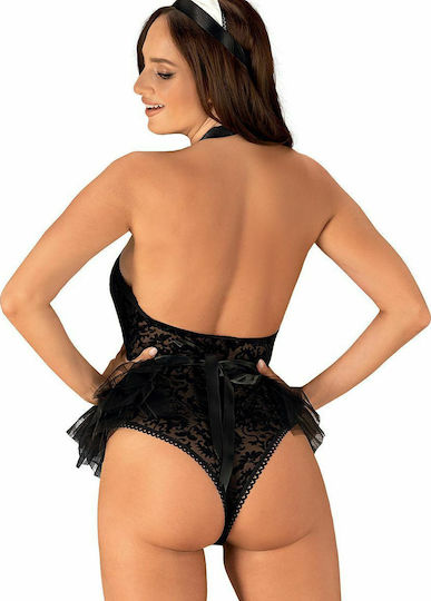 Obsessive Frilles Costume Sexy Στολή Black