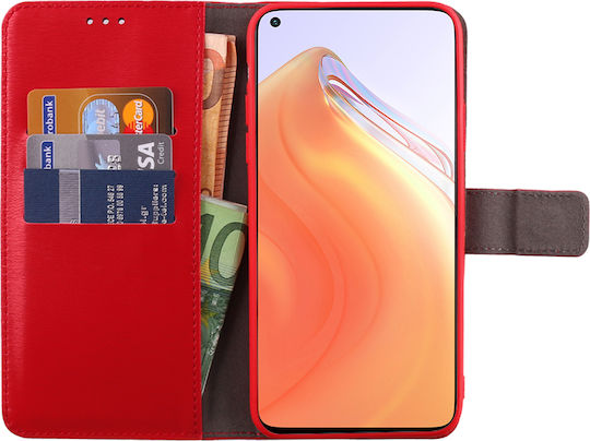 Volte-Tel Allure Magnet Wallet Piele artificială Roșu (Xiaomi Mi 10T / Mi 10T Pro )