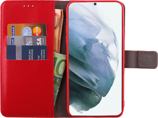 Volte-Tel Allure Magnet Wallet Δερματίνης Κόκκινο (Galaxy S21 5G)