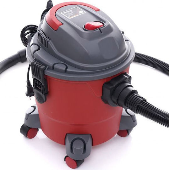 Kraft & Dele Σκούπα Υγρών / Στερεών 1200W με Πλαστικό Κάδο 20lt