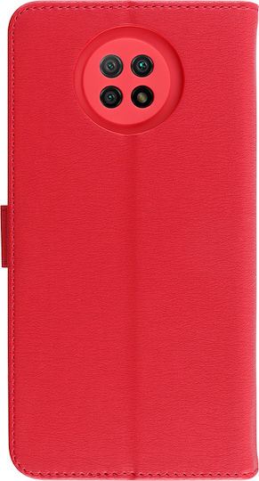 Volte-Tel Allure Magnet 5G Wallet Δερματίνης Κόκκινο (Redmi Note 9)
