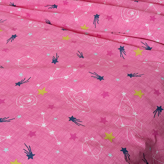 Palamaiki Kids Duvet Cover Single Set Fuchsia