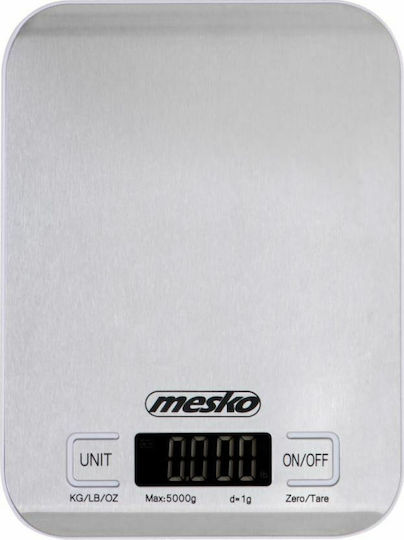 Adler Digital Kitchen Scale 1gr/5kg White