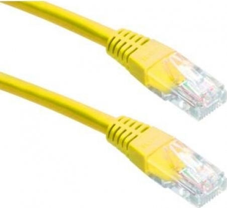 Anga U/UTP Cat.6e Ethernet Network Cable 0.5m Yellow 1pcs