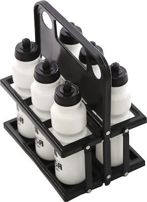 Liga Sport Bottle Carrier Plastic Bottle Carriers 6 Θέσεων Black