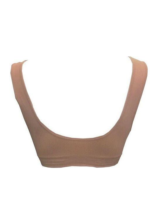 Women's Bra without Padding Beige