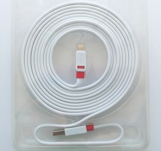 Andowl USB-A to Lightning Cable White 3m (QY-C069C)