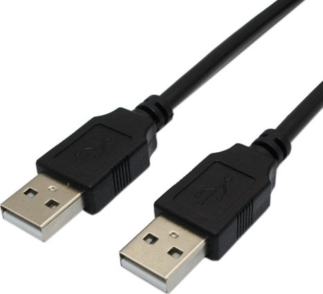 Equip USB 2.0 Cablu USB-A - USB-A Negru 1.8m 128870