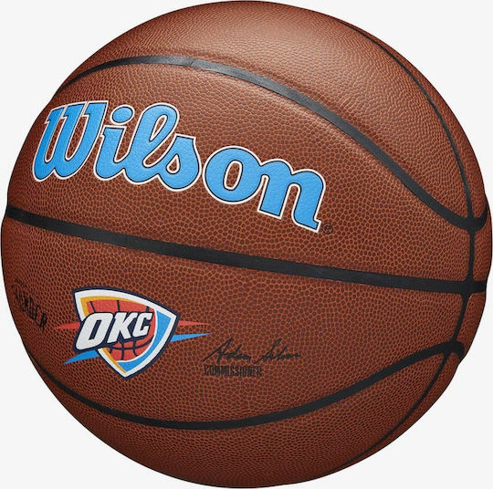 Wilson NBA Oklahoma City Thunder Basket Ball Indoor/Outdoor