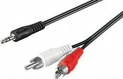 Goobay Goobay 3.5mm Jack Cable - RCA Male Black 1.5m