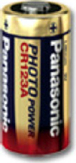 Panasonic Photo Power Литиеви Батерии CR123 3V Много Дълъг Живот Еднократна Употреба 2 Броя