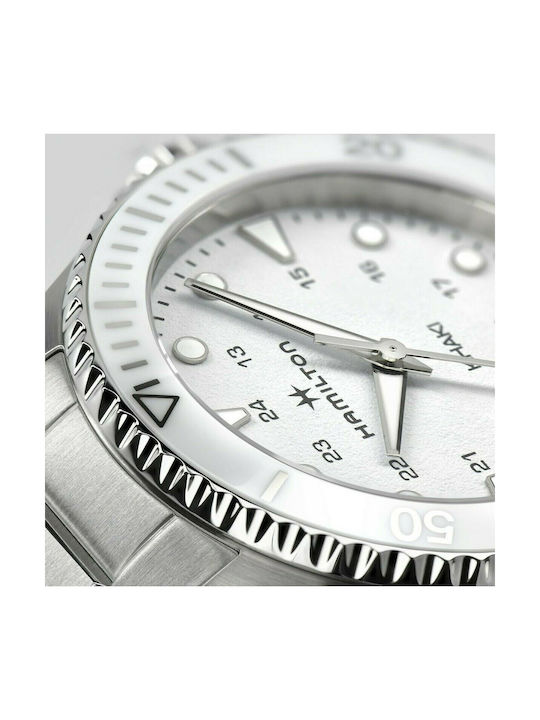 Hamilton Scuba Мъжки Часовник 40мм Автоматичен Сребрист