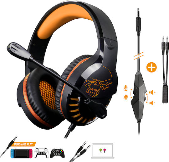 Spirit of Gamer PRO-H3 Über Ohr Gaming-Headset mit Verbindung 2x3,5mm Orange