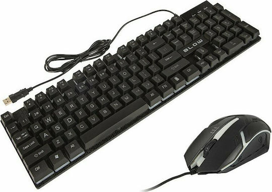 Blow Adrenaline Trigger Gaming-Tastaturen Mit RGB-Beleuchtung & Maus (Englisch US)