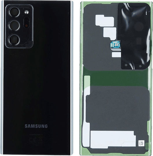 Samsung Καπάκι Μπαταρίας Mystic Black για Galaxy Note 20 Ultra