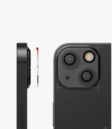Ringke Protector 2-Pack Camera Protection Tempered Glass Transparent for the iPhone 13 / 13 mini