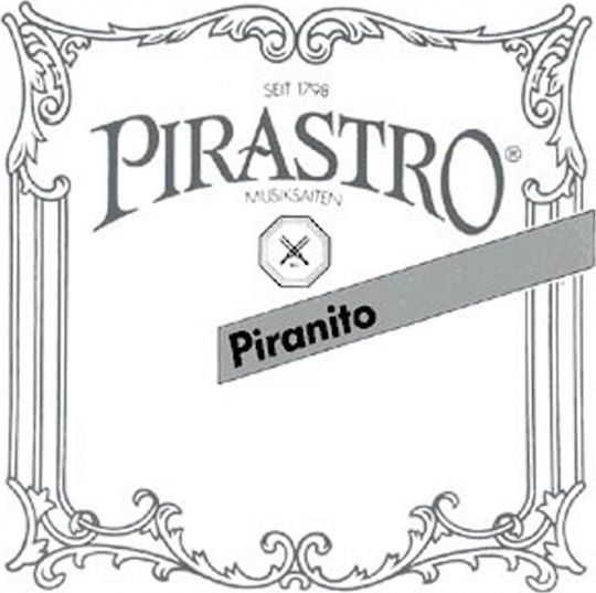 Pirastro Set of Chrome Strings for Violin 4/4 Piranito A-Aluminum Set
