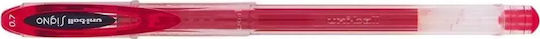 Uni-Ball Signo UM-120 Pen Gel 0.7mm Red with Red Ink