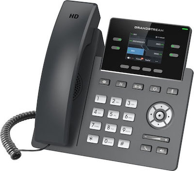 Grandstream GRP2612P Wired IP Phone with 2 Lines Black