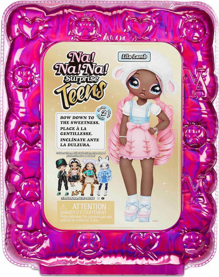MGA Entertainment Teens Fashion Lila Lamb Кукла за 3+ години+ години 28см.