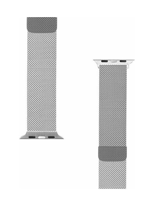 Handodo Loop Magnetic Stainless Steel Ασημί (Apple Watch 42/44mm)