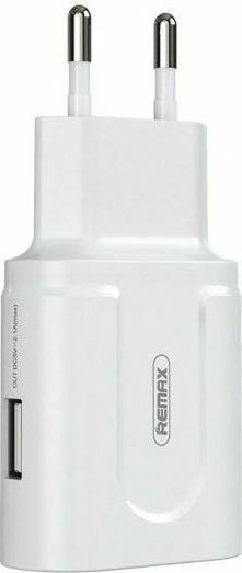 Remax Φορτιστής Χωρίς Καλώδιο με Θύρα USB-A Λευκός (RP-U32)