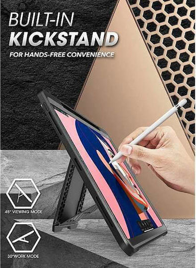 Supcase Unicorn Beetle Pro Back Cover Ανθεκτική Μαύρη (iPad Pro 2021 12.9")