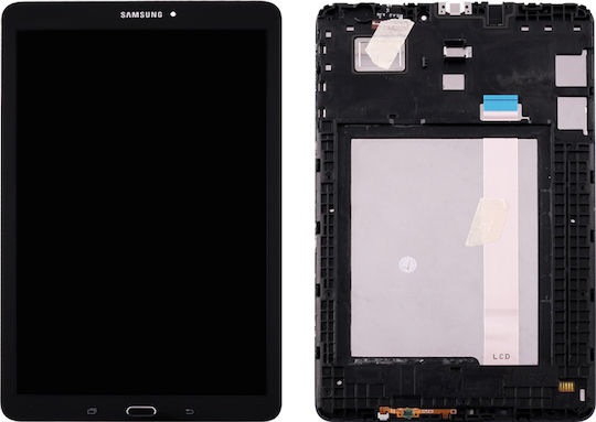 Οθόνη & Μηχανισμός Αφής Μαύρο (Galaxy Tab E 9.6)