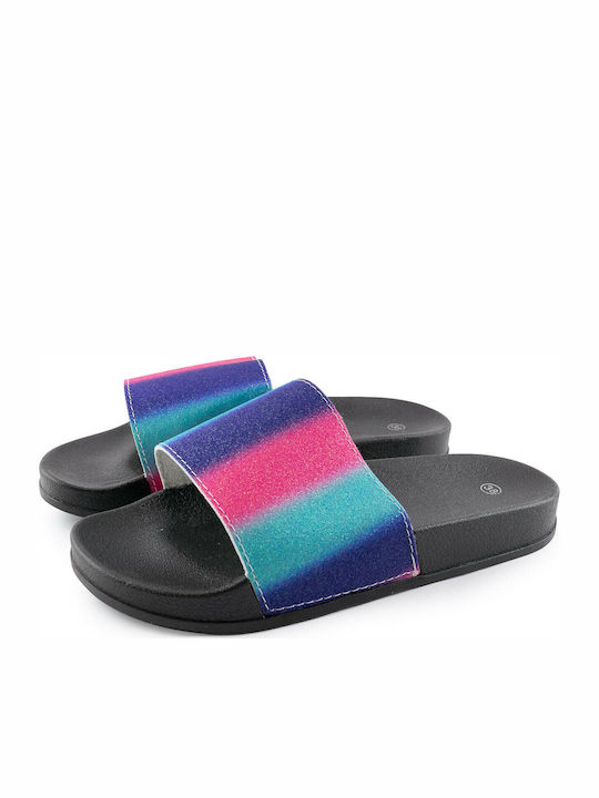 1288 0393  Black Women's Slides Black