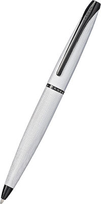 Cross Στυλό Ballpoint με Μαύρο Mελάνι ATX Brushed Chrome