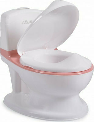 Moni Potty Bowl Atlantic with Music, Sounds & Lid Pink up to 30kg 109080