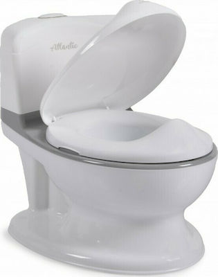 Moni Potty Bowl Atlantic with Music, Sounds & Lid Gray up to 30kg 109081