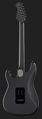 Harley Benton ST-20HSS Ηλεκτρική Κιθάρα 6 Χορδών με Ταστιέρα Roseacer και Σχήμα ST Style σε Μαύρο Χρώμα