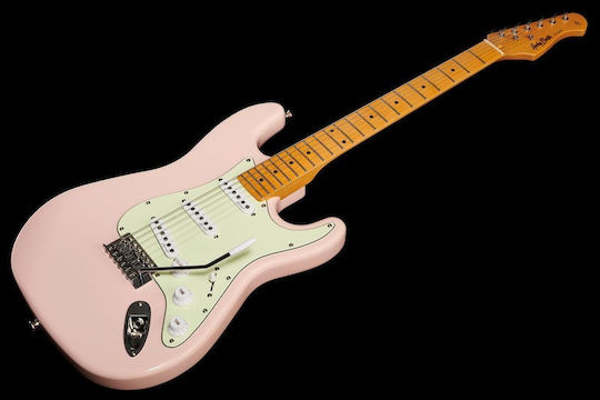 Harley Benton MN Ηλεκτρική Κιθάρα ST Style με SSS Διάταξη Μαγνητών Shell Pink