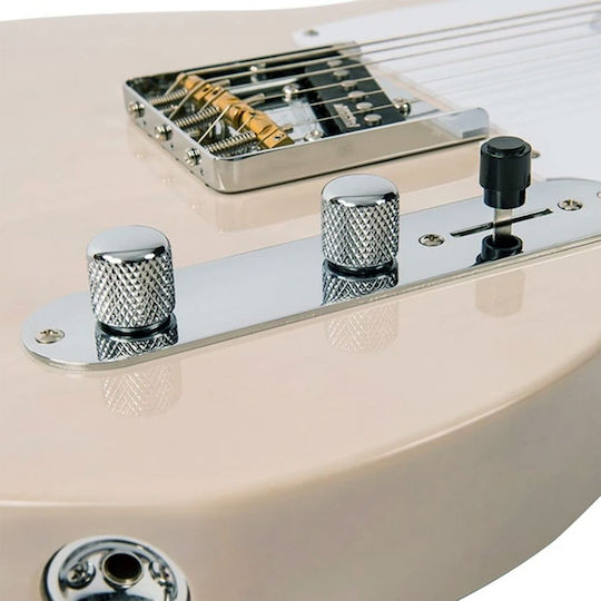 Vintage V62 ReIssued Ηλεκτρική Κιθάρα T Style με SS Διάταξη Μαγνητών Ash Blonde