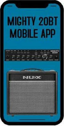 NUX Mighty 20 BT Combo Ενισχυτής Ηλεκτρικής Κιθάρας 1 x 8" 20W Μαύρος