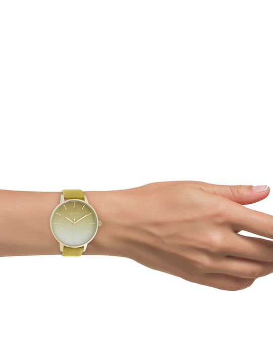 Oozoo Timepieces Ρολόι Μπαταρίας με Δερμάτινο Λουράκι Oozoo Timepieces Ρολόι Μπαταρίας με Δερμάτινο Λουράκι