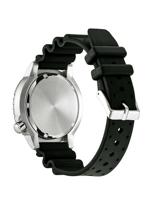 Citizen Promaster Marine Мъжки Часовник 44mm На Батерия С Черна Каучукова Каишка