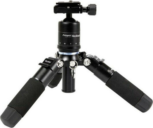 Rollei Compact Traveler Mini M1 Τρίποδο - Μίνι Black