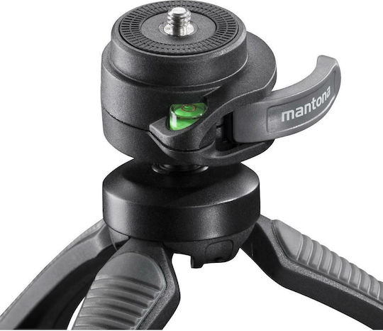 Mantona Kaleido Gaia 21406 Stativ - Mini Tiefgrau