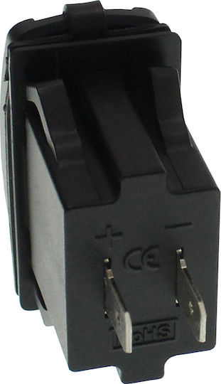 Motorcycle Charger 3.1A with Ports: 2xUSB