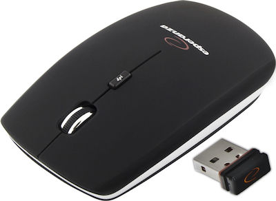 Esperanza Wireless 4D Optical Mouse Suturn Ασύρματο Mini Ποντίκι Μαύρο