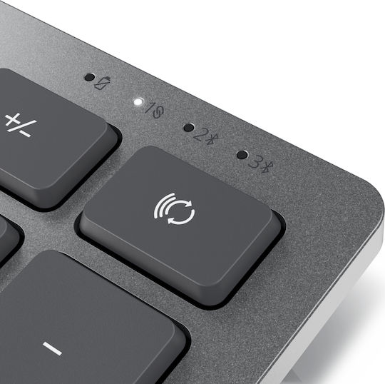 Dell KM7120W Ασύρματο Bluetooth Σετ Πληκτρολόγιο & Ποντίκι Αγγλικό US Ασημί
