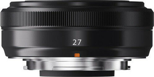 Fujifilm Crop Kameraobjektiv XF 27mm f/2.8 Festbrennweite für Fujifilm X Mount Black