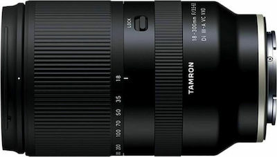 Tamron Crop Φωτογραφικός Φακός 18-300mm F/3.5-6.3 Di III-A VC VXD Super Telephoto για Sony E Mount Black