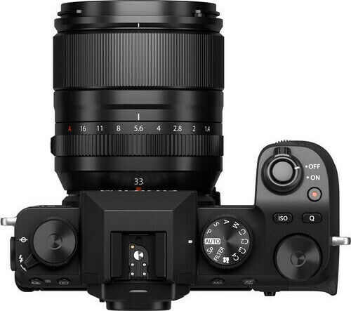 Fujifilm Crop Kameraobjektiv XF 33ｍｍ F1.4 R LM WR Festbrennweite für Fujifilm X Mount Black