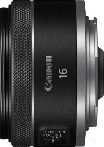 Canon Full Frame Camera Lens RF 16mm f/2.8 STM Wide Angle for Canon RF Mount Black