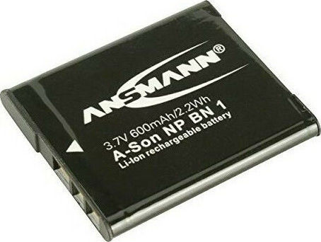 Ansmann Μπαταρία Φωτογραφικής Μηχανής NP-BN 1 1400-0009 Ιόντων-Λιθίου (Li-ion) 600mAh Συμβατή με Sony