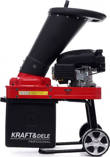 Kraft & Dele KD5204 Astschredder Benzin mit Motor 6hp Boden